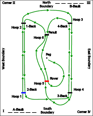 Croquet Court Map