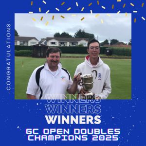 Sam Cuthbert & Gary Phipps: GC Open Doubles Champions 2025